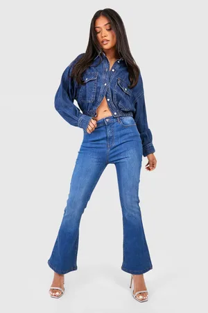 Tall Basics High Waist Skinny Flared Jeans