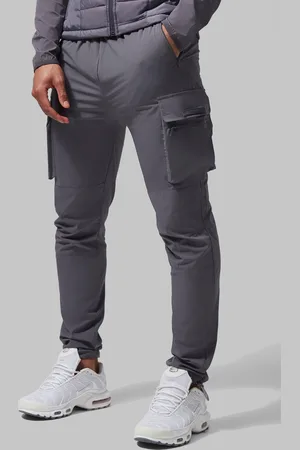 Boohoo Man Active Lightweight Tapered Cargo Jogger - - XXL