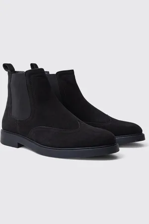 Boohoo Faux Suede Chelsea Boots - - 8