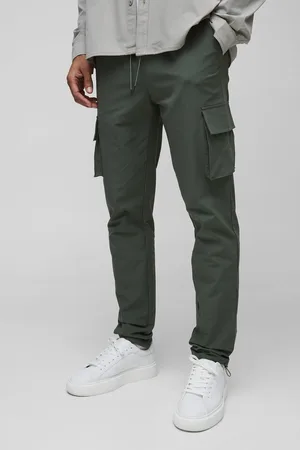 Technic Elasticated al Stretch Skinny Cargo Trouser - - XL