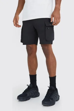 Boohoo Man Active Lightweight Regular Fit 5Inch Cargo Shorts - - S