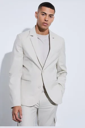 Boohoo Slim Fit Suit Jacket - - 38