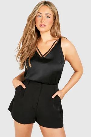 Boohoo Plus Double Strap Detail Cami Top - - 28