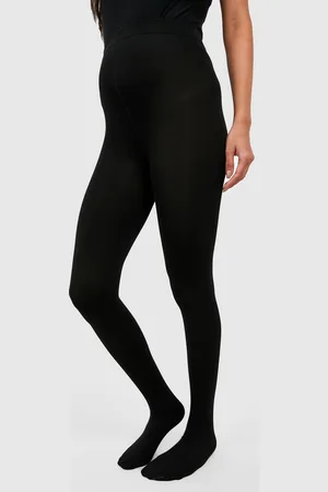 Boohoo Maternity Thermal Fleece Tights - - S/M