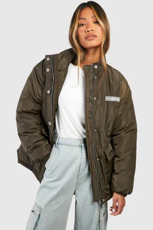 Boohoo Pocket Detail Parka - - 8