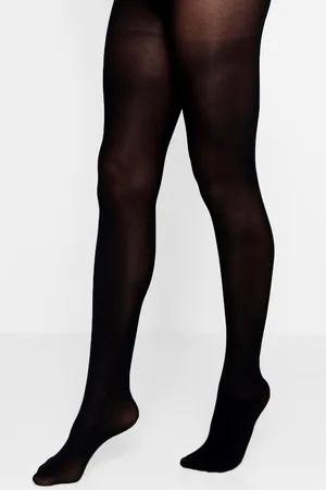 Boohoo Soft Touch Luxury 40 Denier Tights - - S/M