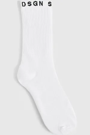 Boohoo Single Dsgn Studio Basic Sports Sock - - ONE SIZE