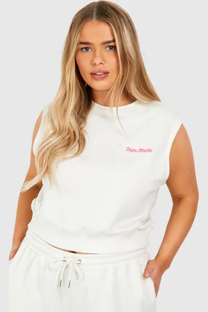 Boohoo Plus Dsgn Studio Script Tank Top - - 28