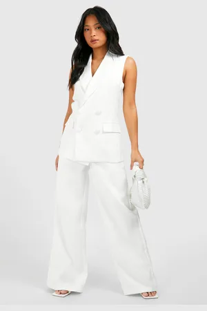 Boohoo Petite Wide Leg Pants - - 8