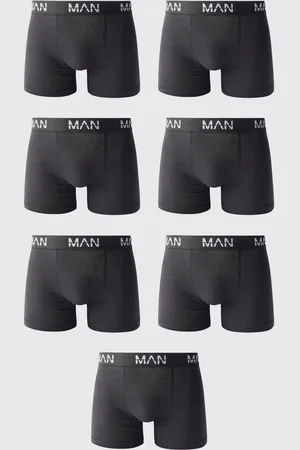 Boohoo 7 Pack Man Dash Repeat Classic Trunks - - XS