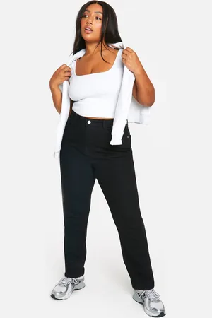 Boohoo Plus Butt Shaper High Rise Skinny Jeans - - 16