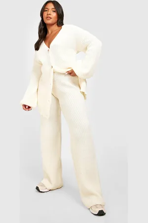 Boohoo Plus Chunky Knit Cardigan Co-Ord - - 24-26