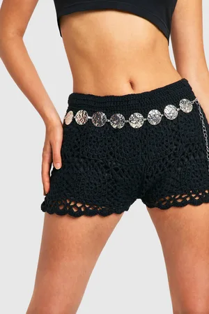 Boohoo Hammered Metal Disc Belt - - ONE SIZE