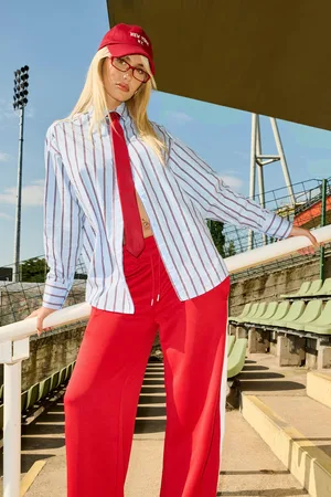 Boohoo Oversized Stripe Shirt - - 6