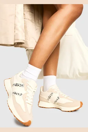 Boohoo Leopard Stripe Trainers - - 6
