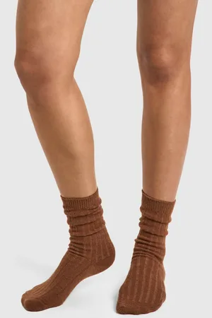 Boohoo Cosy Lounge Socks - - ONE SIZE