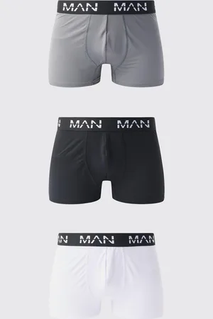 Boohoo Man Active Performance Boxer 3 Pack - - S