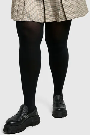 Boohoo Plus 60 Denier 2 Pack Tights - - 16-18