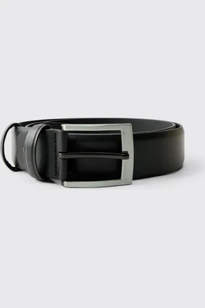 Boohoo Belt With Silver Buckle - S