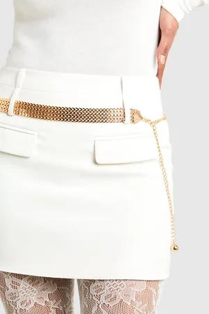 Boohoo Chain Chunky Belt - ONE SIZE