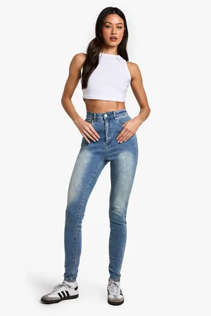 Boohoo The Tall High Waist Skinny Jean - - 8/34L