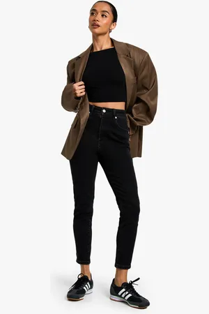 Boohoo The Petite High Waist Skinny Jean - - 6/26L