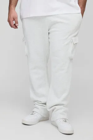 Boohoo Plus Slim Stacked Flare Cargo Joggers - - 2XL