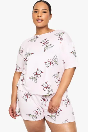 Boohoo Plus Cocktail And Short Set - - 16