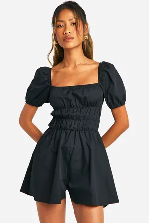 Boohoo Milk Maid Flippy Playsuit - - 8