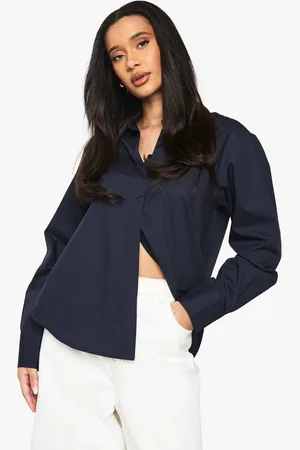 Boohoo Basics Cotton Shirt - - 6
