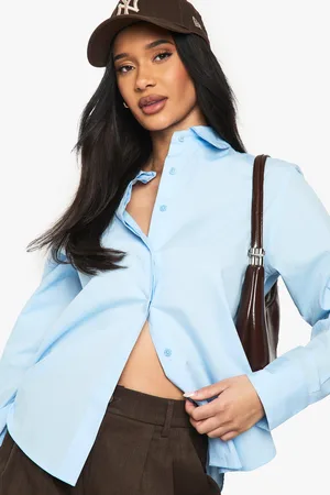 Boohoo Basics Cotton Shirt - - 6