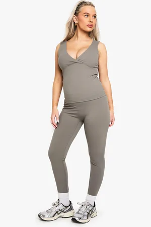 Boohoo Maternity Supersoft Sculpt Bump Support Legging - - 8