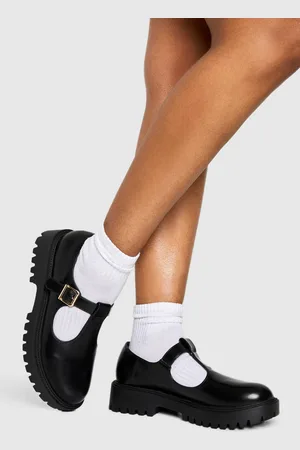Boohoo T Bar Chunky Mary Janes - - 5