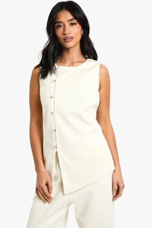 Boohoo Petite Cord Waistcoat - - 6