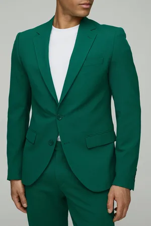 Boohoo Slim Fit Single Breasted Suit Jacket - - 34