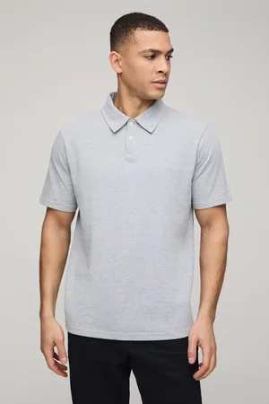 Boohoo Regular Fit Basic Pique Polo - - S