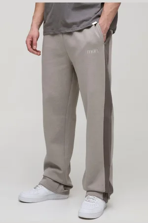 Boohoo Tall Relaxed Fit Man Panel Detail Joggers - - S