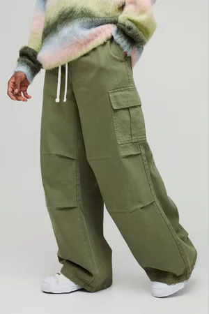 Boohoo Tall Extreme Baggy Fit Cargo Trousers - - 30
