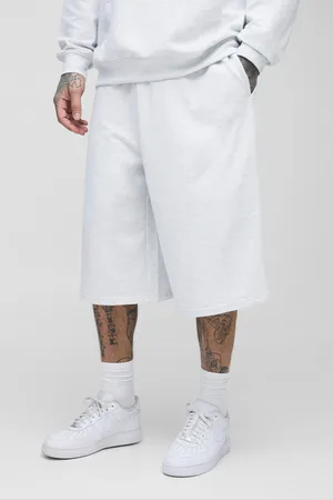 Boohoo Tall Regular Fit 260Gsm Loopback Basic Jersey Longline Shorts - - 2XL