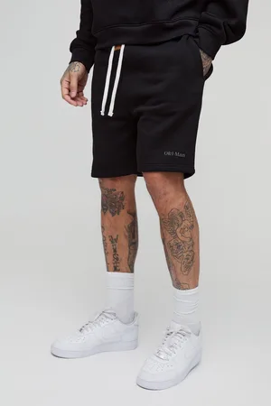 Boohoo 330Gsm Tall Loose Fit Extended Drawcord Shorts - - S