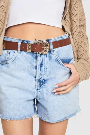 Boohoo Western Hardware Belt - - ONE SIZE