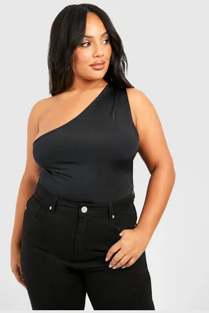 Boohoo Plus Twist Back Bodysuit - - 24