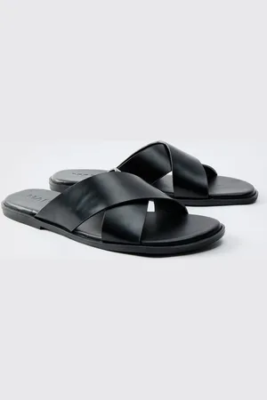 Boohoo Cross Panel Sandal - - 6