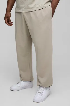 Boohoo Plus 260Gsm Loopback Oversized Fit Basic Joggers - - 2XL