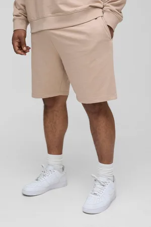 Boohoo Plus 260Gsm Loopback Regular Fit Basic Shorts - - 2XL