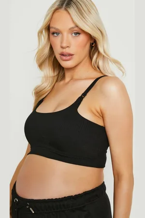 Boohoo Maternity Cotton Nursing Bralettete - - S