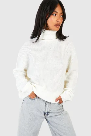 Boohoo Oversized Turtleneck Jumper - - M