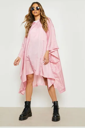 Boohoo Hooded Festival Poncho - - One Size