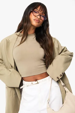 Boohoo Basics Fitted Top - - 6