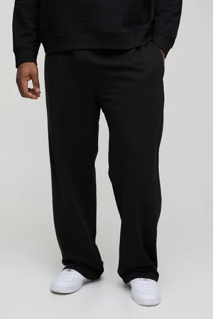 Boohoo Plus 260Gsm Loopback Relaxed Fit Basic Joggers - - 3XL